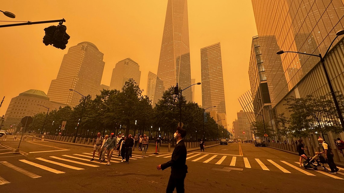 Smoke from Canadian wildfires could linger with no wind - Vimarsana News