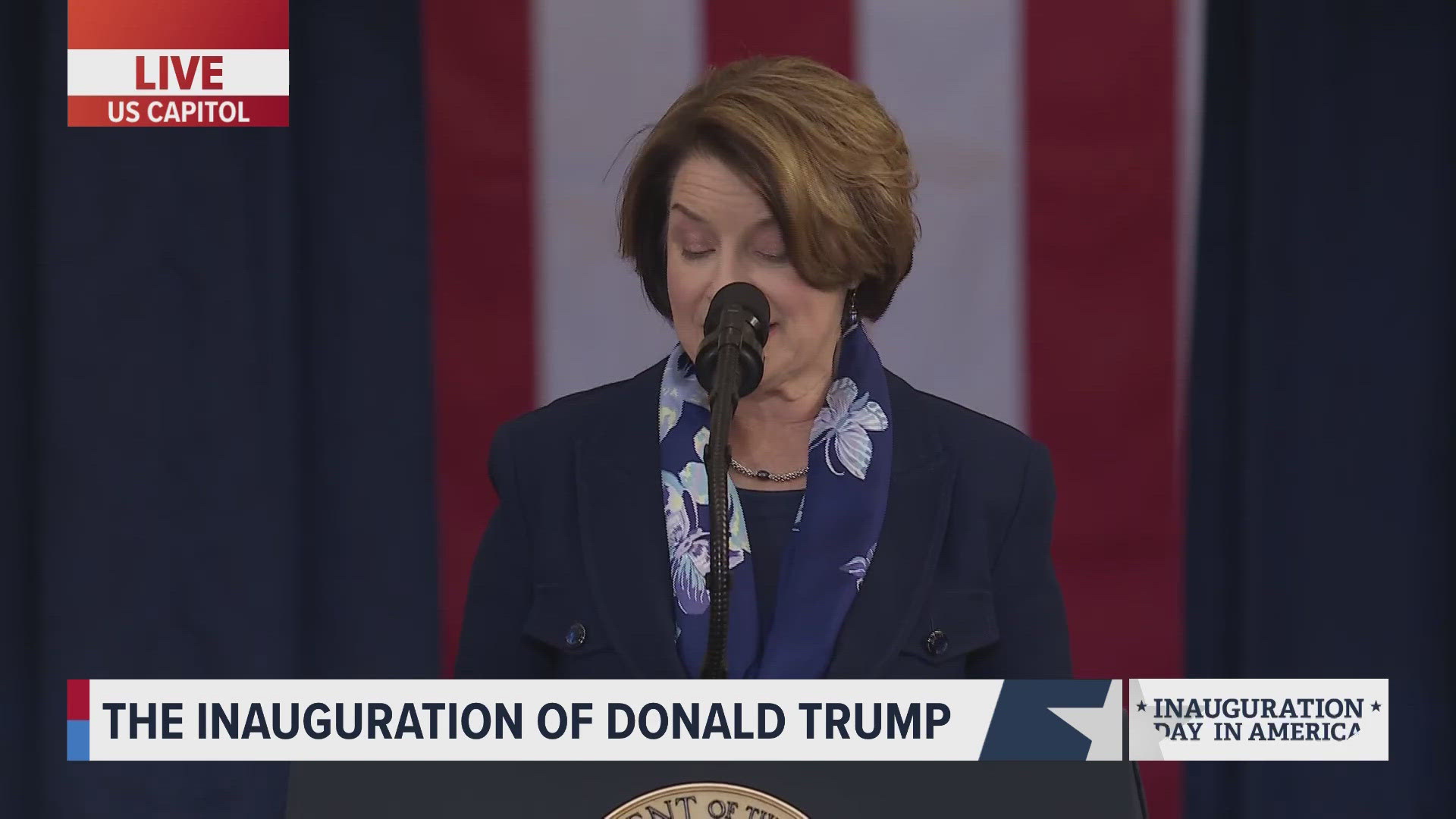 Sen. Amy Klobuchar's first remarks at 60th Presidential Inauguration kagstv