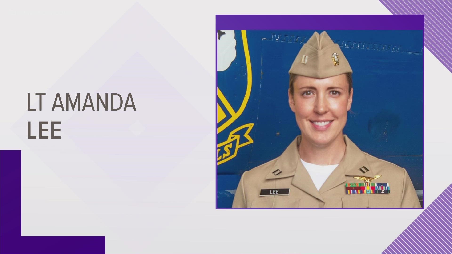Lt. Amanda Lee, an ODU grad, will be the first female F/A-18E/F demonstration pilot for the Blue Angels.