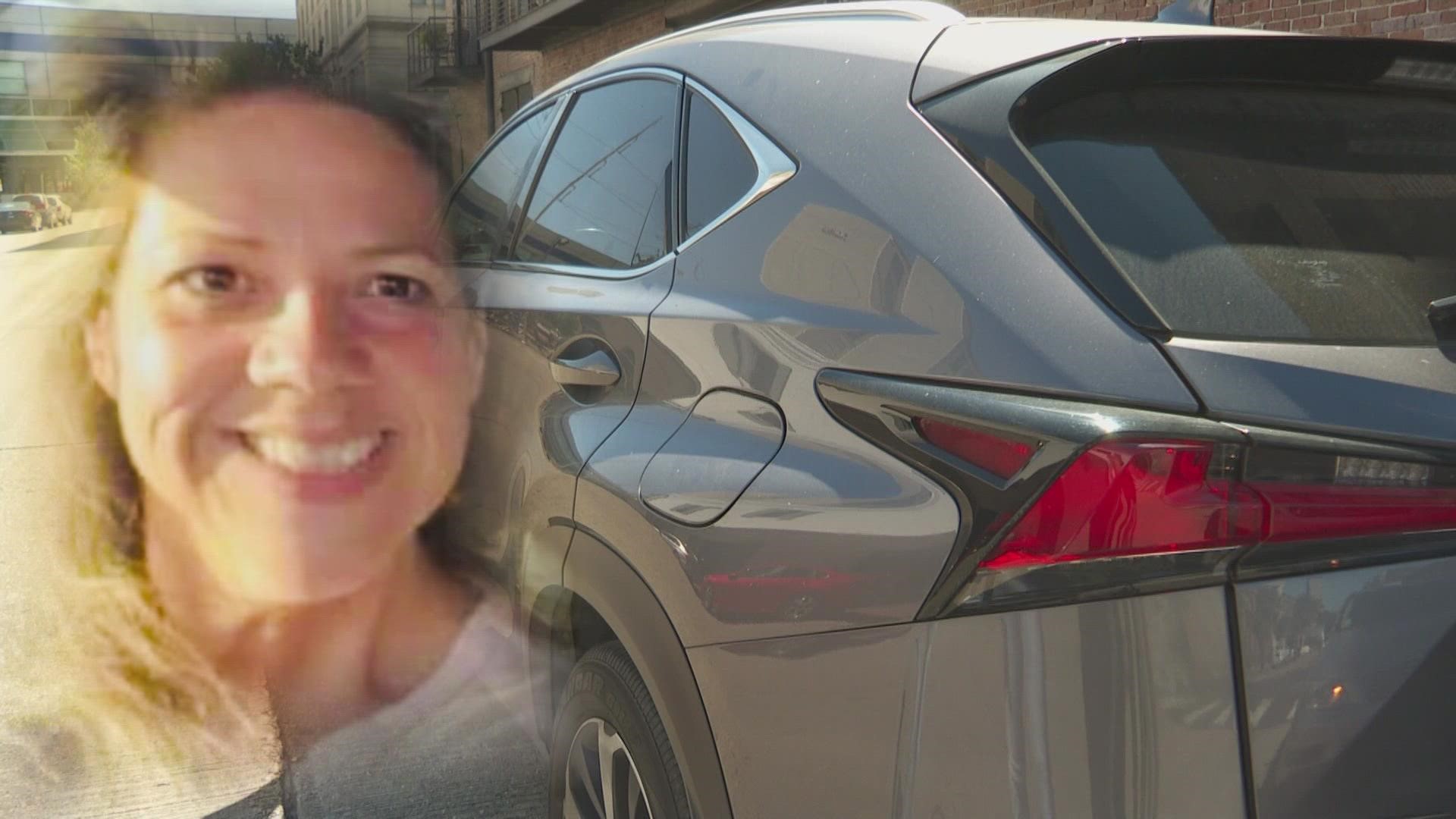 Sixth-grade teacher Michelle Reynolds' grey Lexus SUV was found parked in New Orleans, 360 miles from her Texas home.