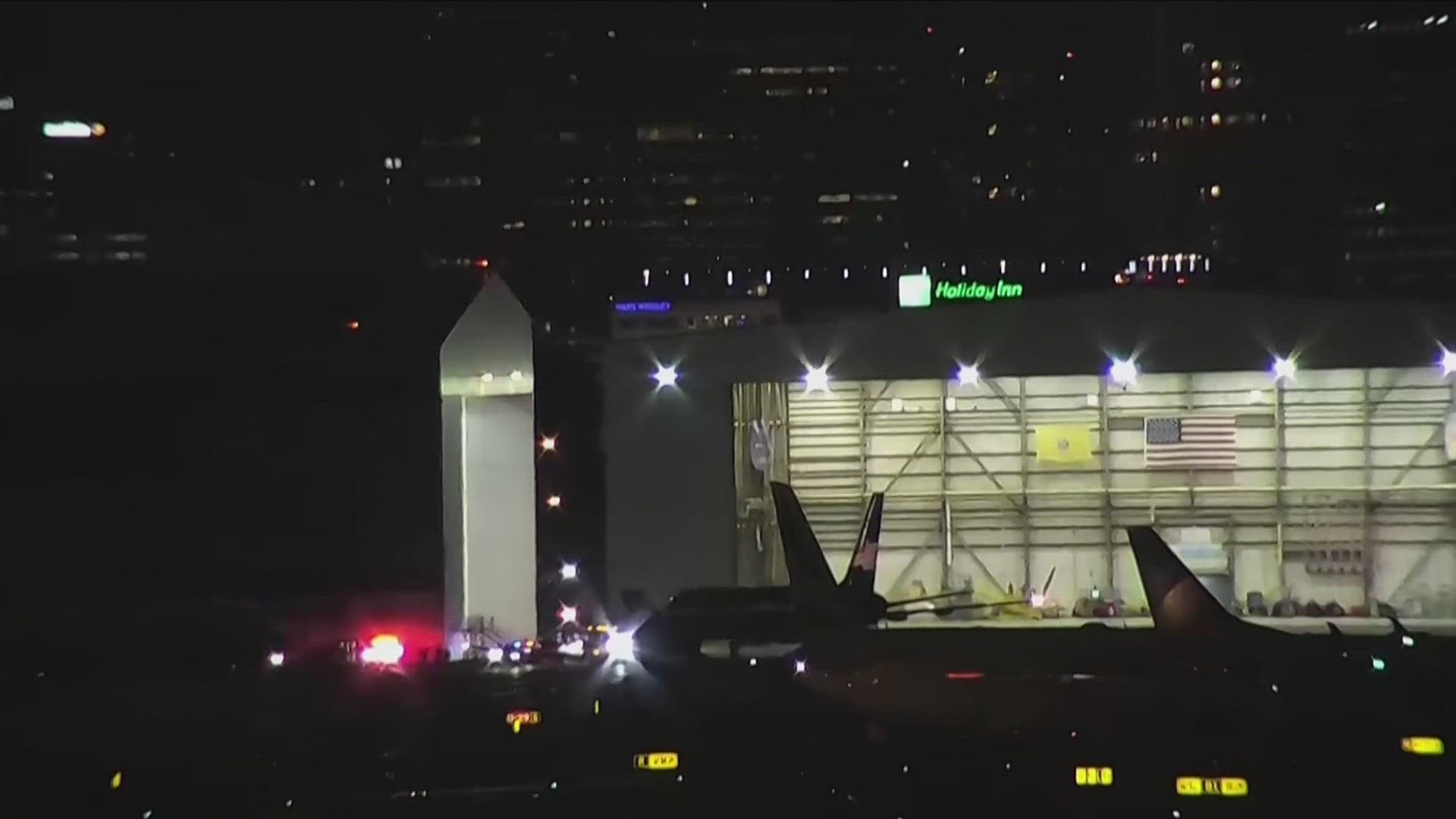 Donald Trump surrendered in Atlanta just hours ago. He just landed back at Newark Airport in New Jersey.