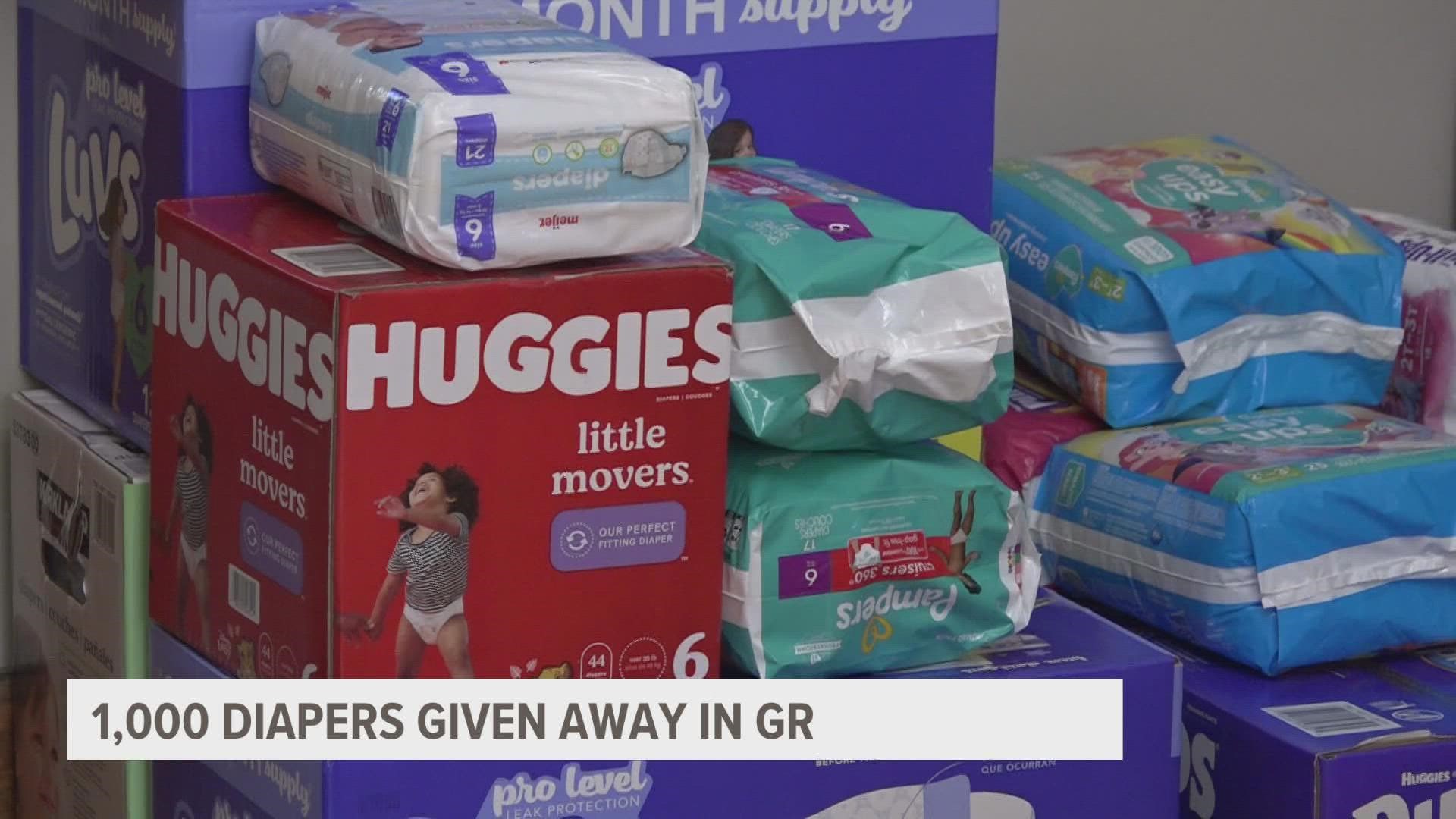 One in three families are struggling with diaper supply, according to the National Diaper Bank Network.